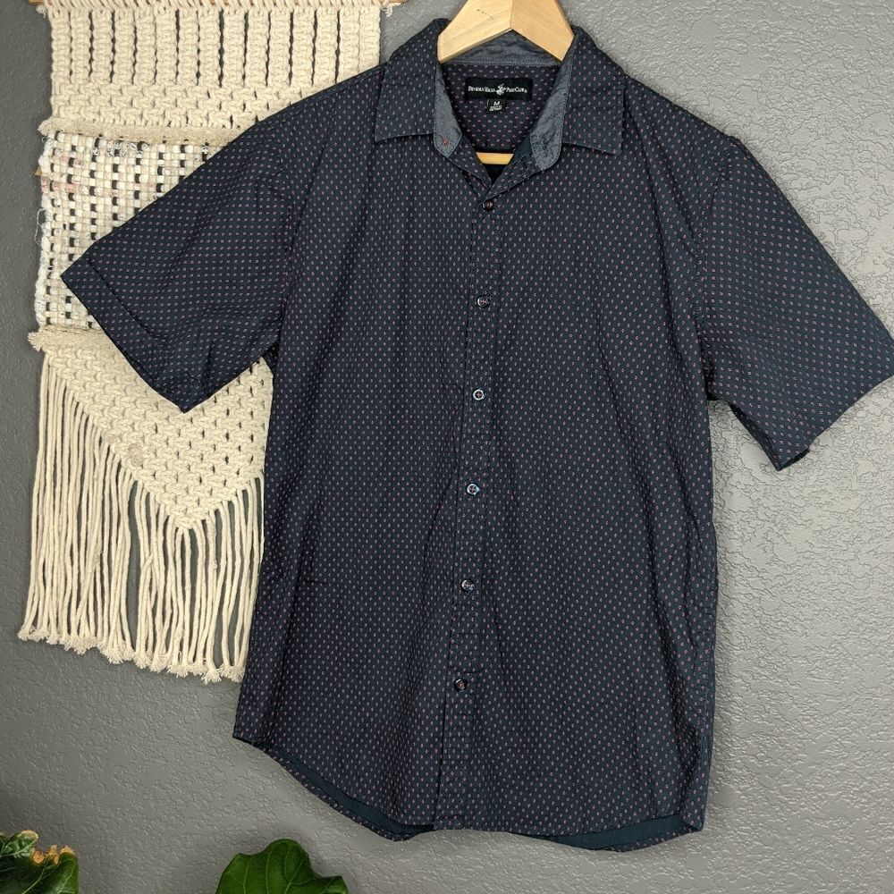 ⭐ Beverly Hills Polo Club Short Sleeve Button Down